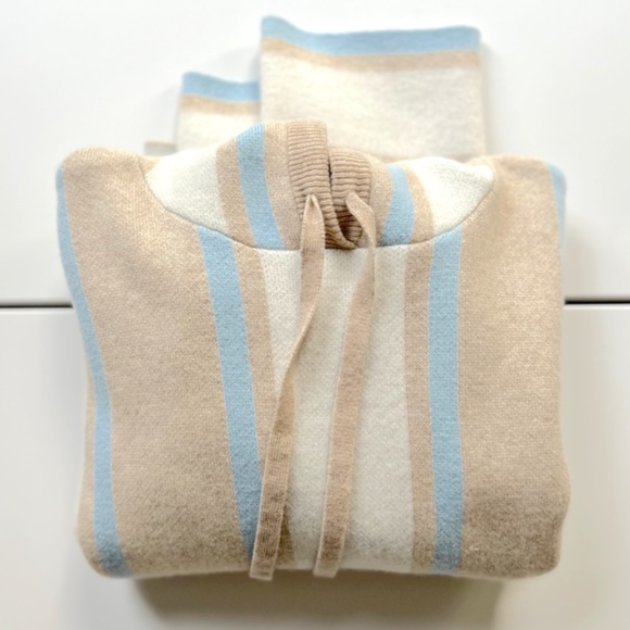 La Ligne Sweaters - 100% Cashmere La Ligne Beachy Baja Hoodie [S, New]